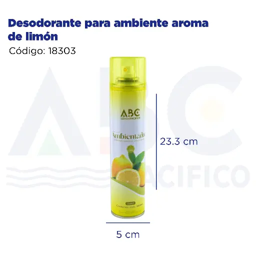 [18303] Desodorante para ambiente aroma de limón