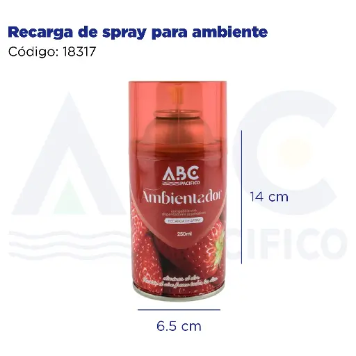 [18317] Recarga de spray para ambiente