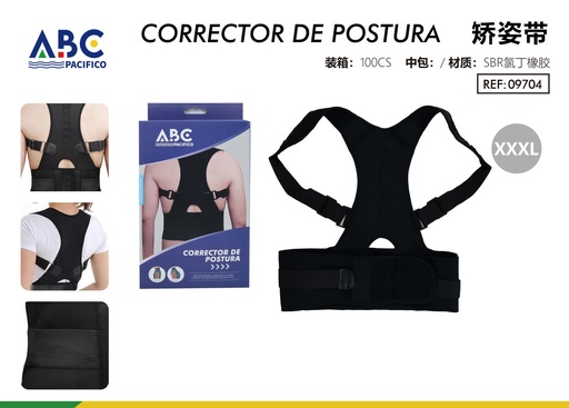 [09704] Corrector de postura XXXL