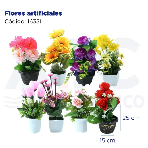 [16351] Flores artificiales