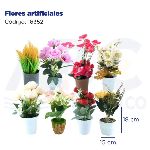[16352] Flores artificiales