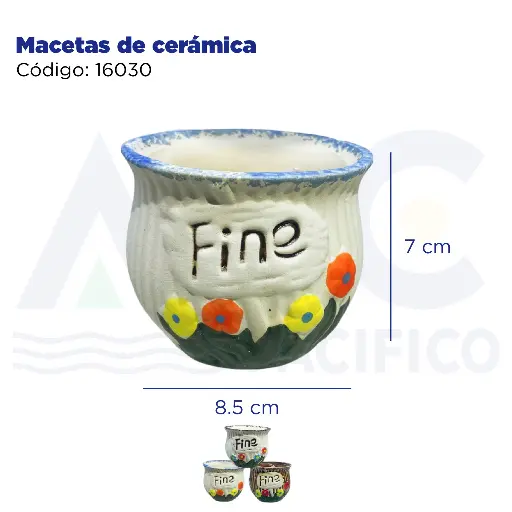 [16030] Macetas de cerámica