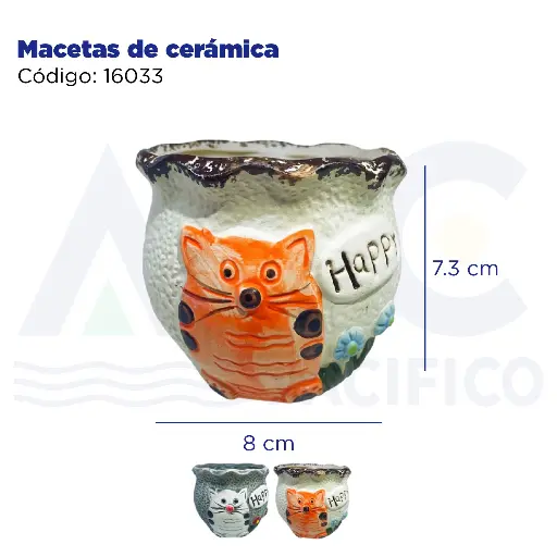 [16033] Macetas de cerámica