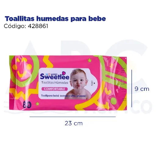 [428861] Toallitas humedas para bebe