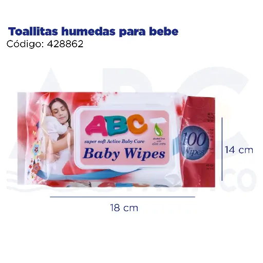 [428862] Toallitas humedas para bebe