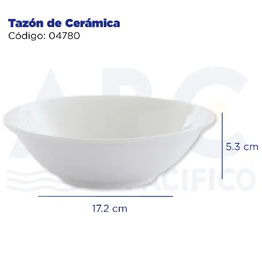 [04780] Tazón de Cerámica