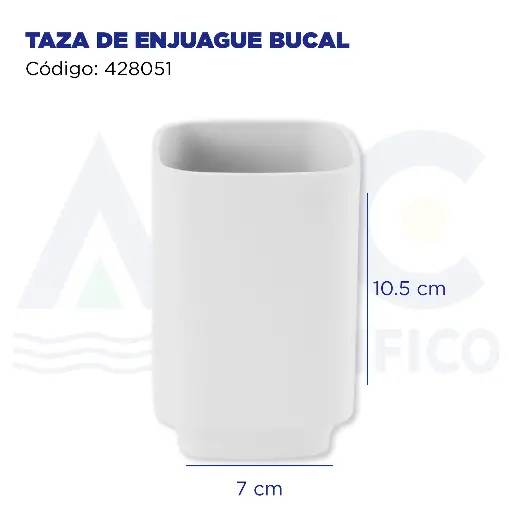 [428051] TAZA DE ENJUAGUE BUCAL