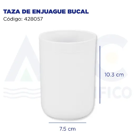 [428057] TAZA DE ENJUAGUE BUCAL