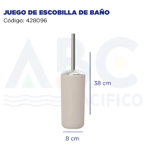 [428096] JUEGO DE ESCOBILLA DE BAÑO