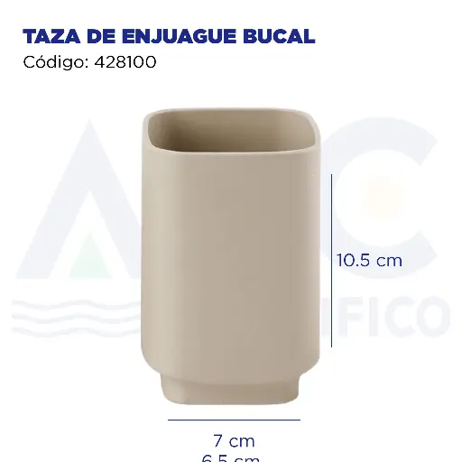 [428100] TAZA DE ENJUAGUE BUCAL