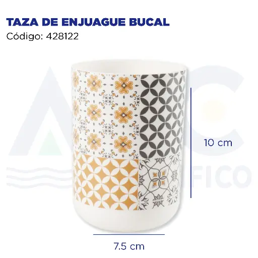 [428122] TAZA DE ENJUAGUE BUCAL