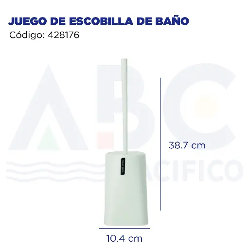 [428176] JUEGO DE ESCOBILLA DE BAÑO