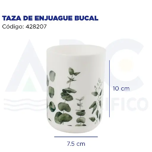 [428207] TAZA DE ENJUAGUE BUCAL