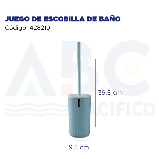[428219] JUEGO DE ESCOBILLA DE BAÑO
