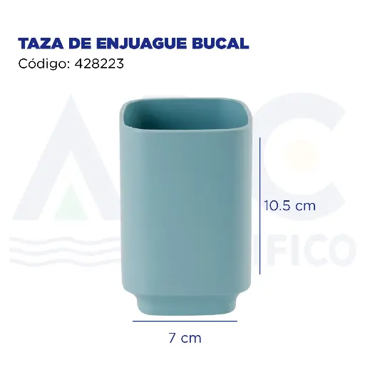[428223] TAZA DE ENJUAGUE BUCAL