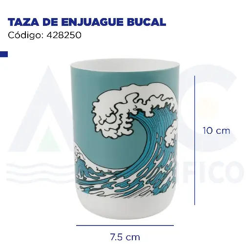 [428250] TAZA DE ENJUAGUE BUCAL