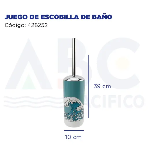 [428252] JUEGO DE ESCOBILLA DE BAÑO