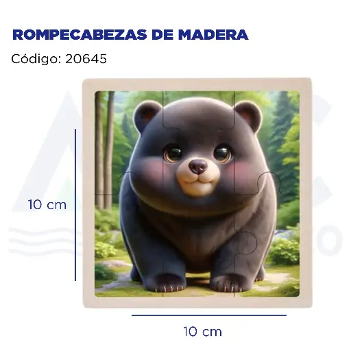 [20645] ROMPECABEZAS DE MADERA