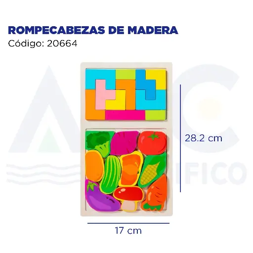 [20664] ROMPECABEZAS DE MADERA