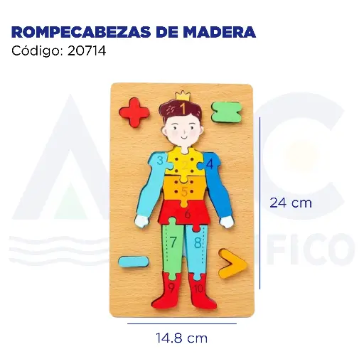 [20714] ROMPECABEZAS DE MADERA