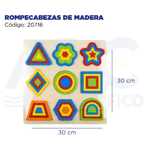 [20716] ROMPECABEZAS DE MADERA