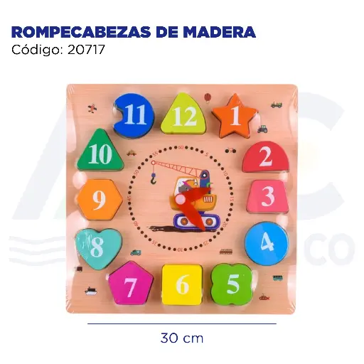 [20717] ROMPECABEZAS DE MADERA