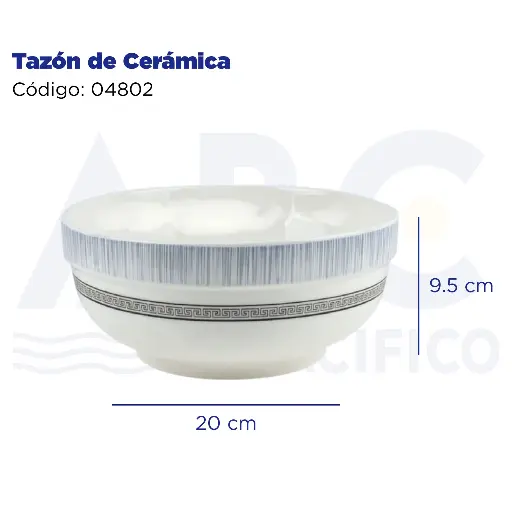 [04802] Tazón de Cerámica