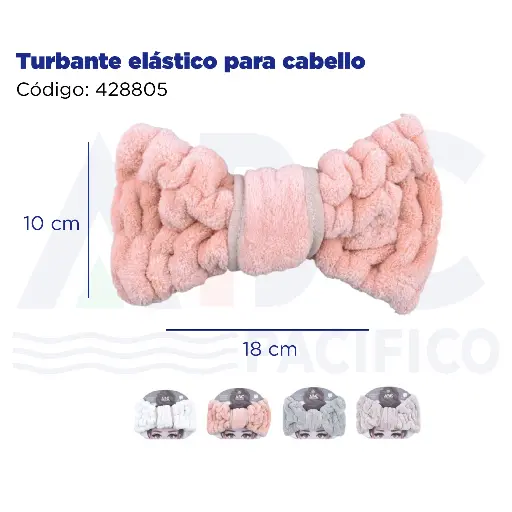 [428805] Turbante elástico para cabello
