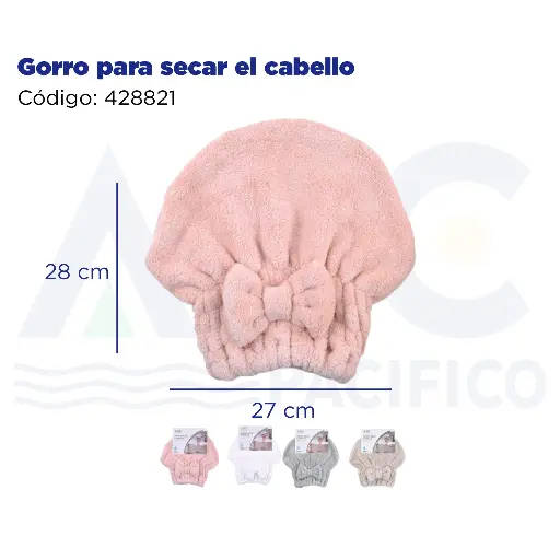 [428821] Gorro para secar el cabello