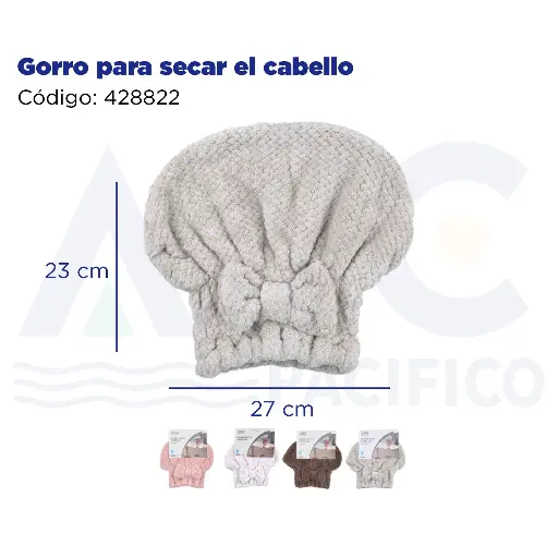 [428822] Gorro para secar el cabello