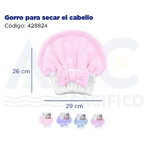 [428824] Gorro para secar el cabello