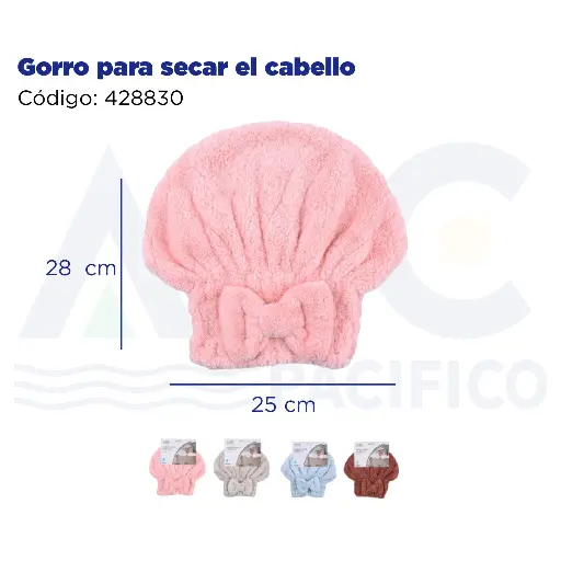 [428830] Gorro para secar el cabello
