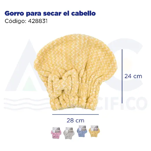 [428831] Gorro para secar el cabello