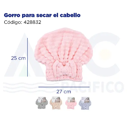 [428832] Gorro para secar el cabello