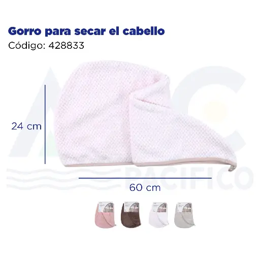 [428833] Gorro para secar el cabello