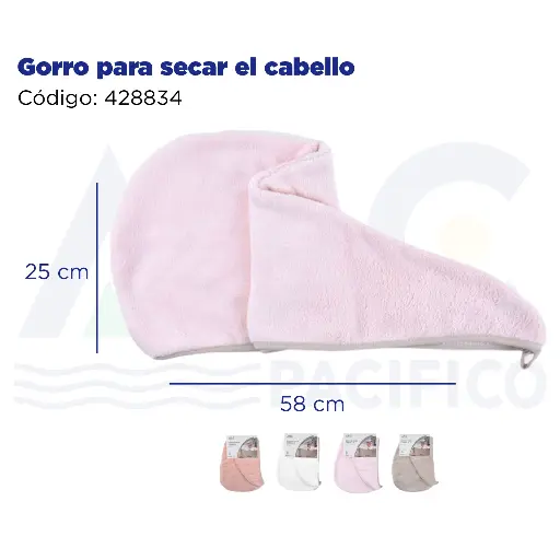 [428834] Gorro para secar el cabello