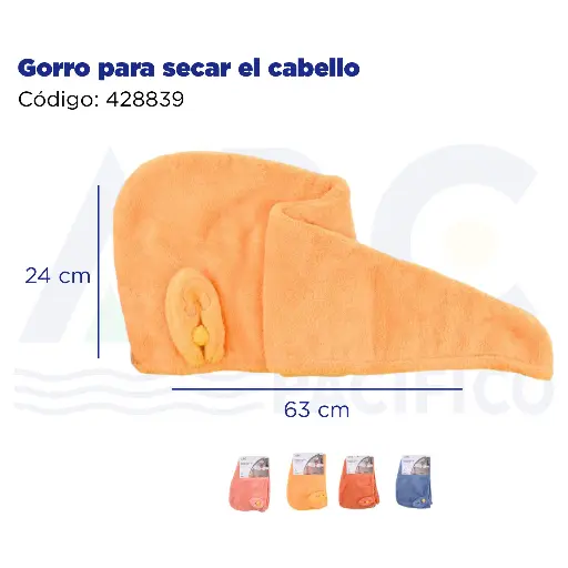 [428839] Gorro para secar el cabello