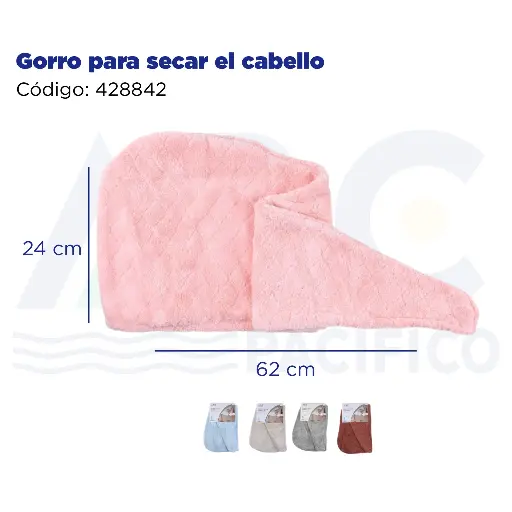 [428842] Gorro para secar el cabello