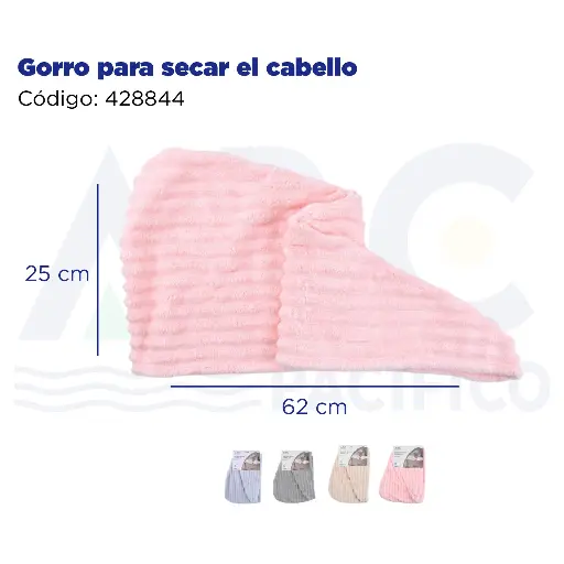 [428844] Gorro para secar el cabello