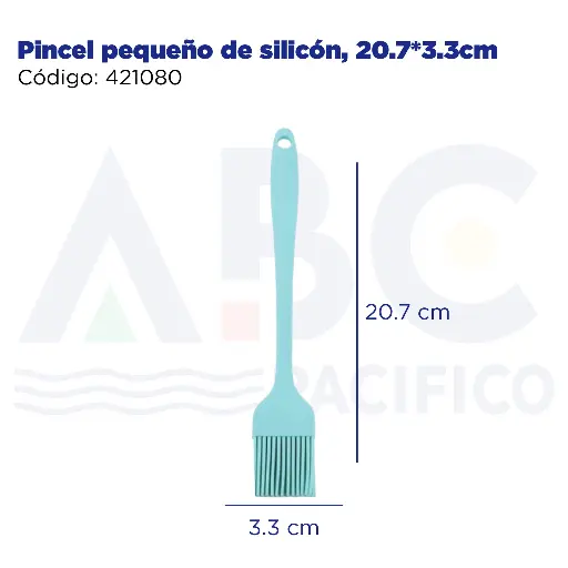 [421080] Pincel pequeño de silicón, 20.7*3.3cm