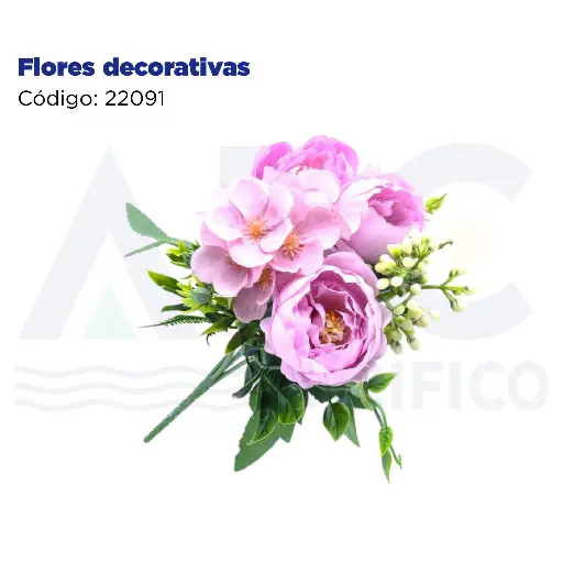 [22091] Flores decorativas