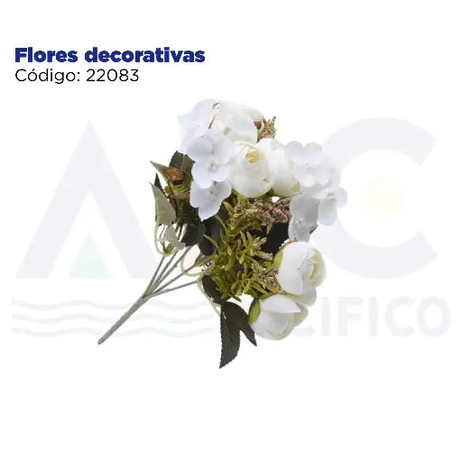 [22083] Flores decorativas