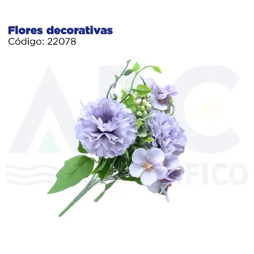 [22078] Flores decorativas