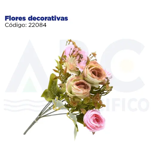 [22084] Flores decorativas