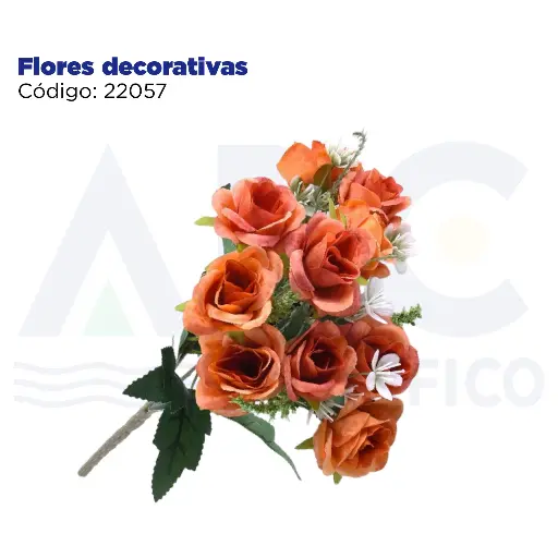 [22057] Flores decorativas