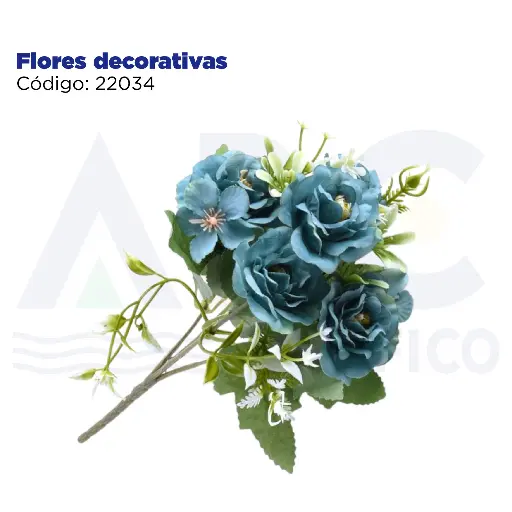 [22034] Flores decorativas