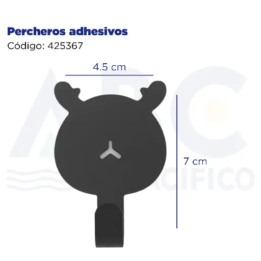 [425367] Percheros adhesivos