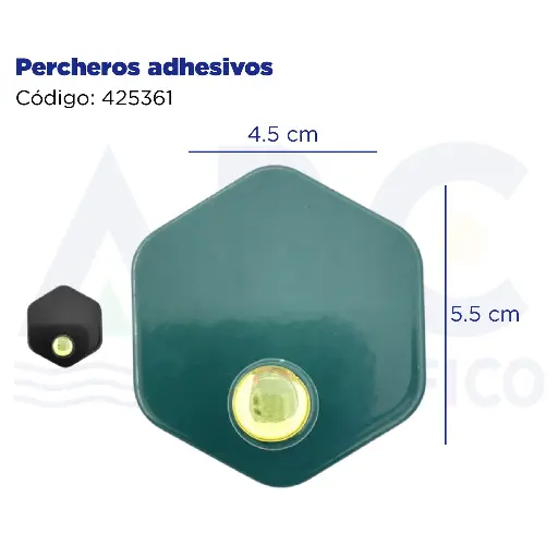 [425361] Percheros adhesivos