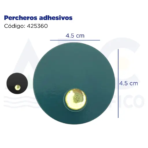 [425360] Percheros adhesivos