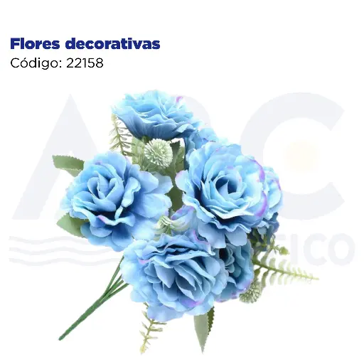 [22158] Flores decorativas
